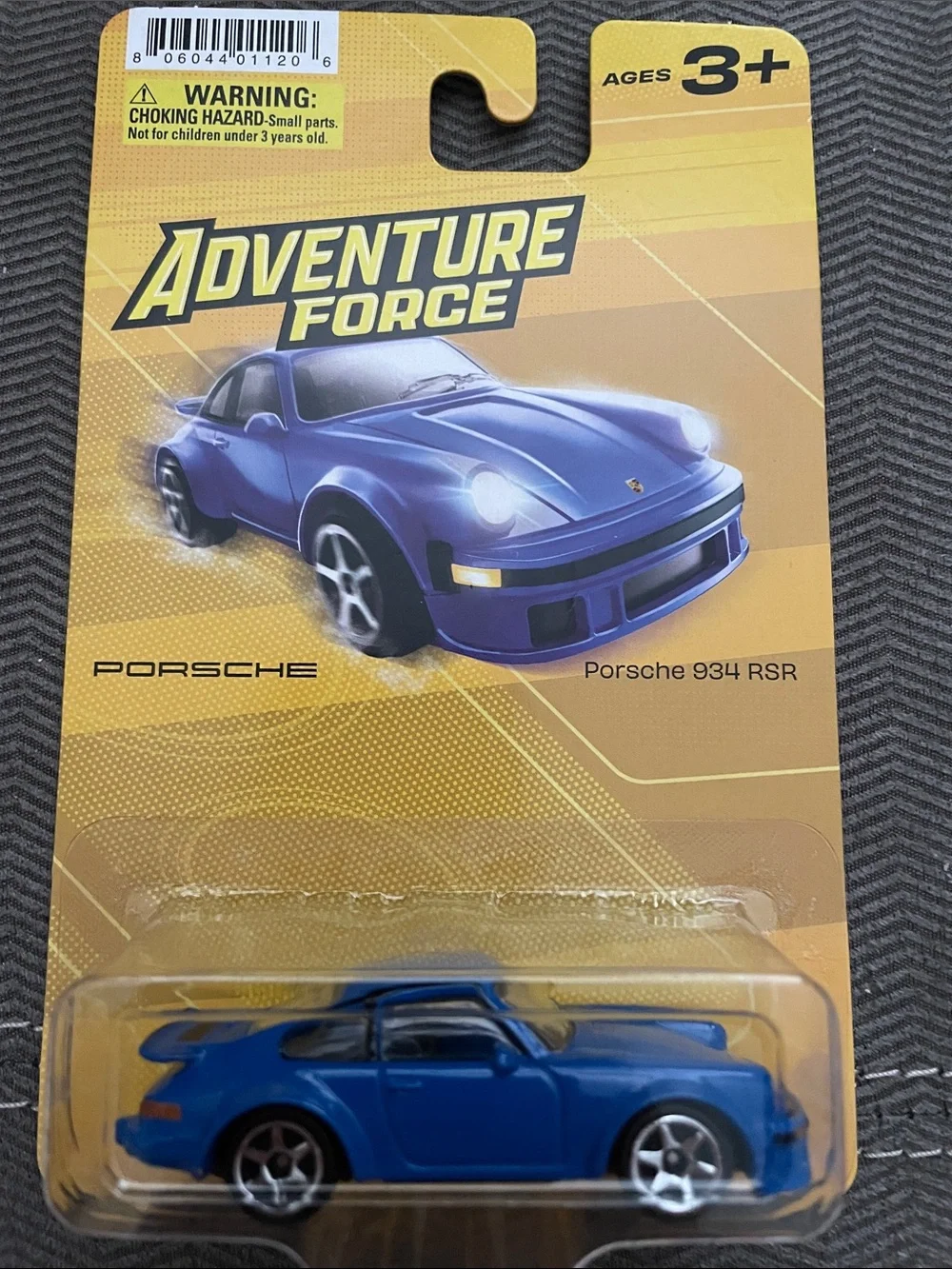 Adventure Force Porsche 934L RSR Kids Toy Car - Blue